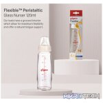 Pigeon Flexible Glass Bottle with Peristaltic Nipple 240ml - Image 5
