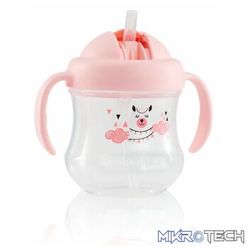 Pigeon Mag Mag Straw Cup - Matte Pink