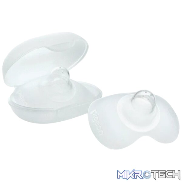 Pigeon - Silicone Nipple Shield (2 Pc) (L) (Size 3) Pigeon - Silicone Nipple Shield (2 Pc) (L) (Size 3)