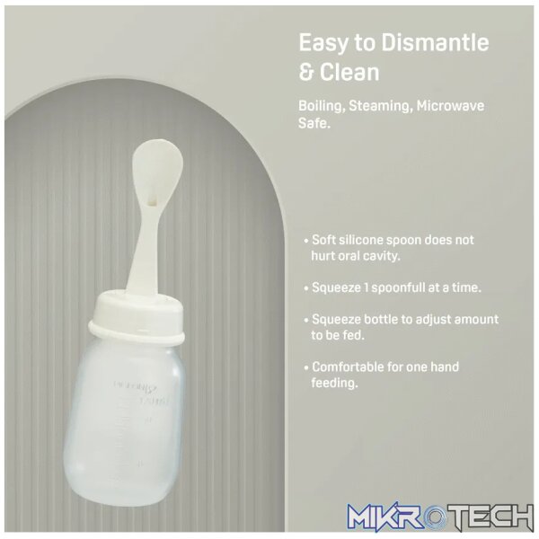 Pigeon - Weaning Bottle + Spoon (D328) - Image 3