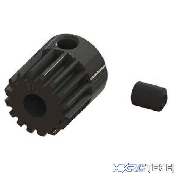 Pinion Gear 16T 0.5 MOD CNC 3.2mm Bore Pinion Gear 16T 0.5 MOD CNC 3.2mm Bore
