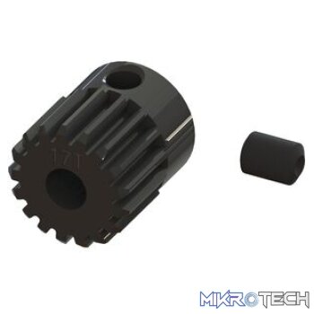 Pinion Gear 17T 0.5 MOD CNC 3.2mm Bore