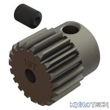 Pinion Gear 19T 0.5 MOD CNC 2.3mm Bore