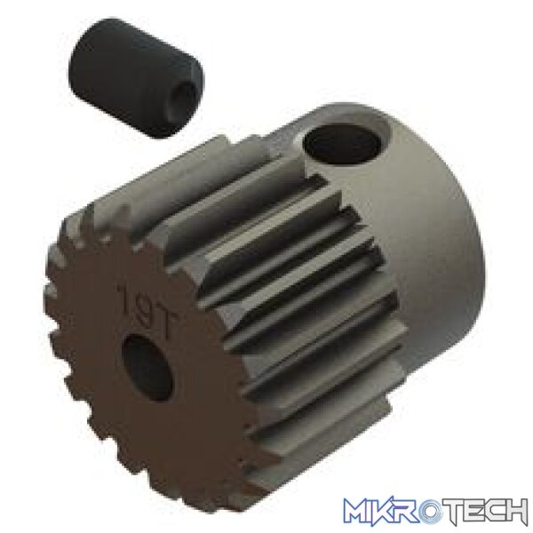 Pinion Gear 19T 0.5 MOD CNC 2.3mm Bore Pinion Gear 19T 0.5 MOD CNC 2.3mm Bore
