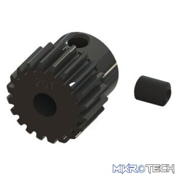 Pinion Gear 20T 0.5 MOD CNC 3.2mm Bore