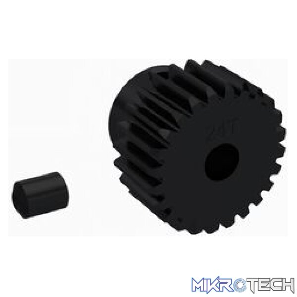 Pinion Gear 24T 0.5 MOD CNC 3.2mm Bore Pinion Gear 24T 0.5 MOD CNC 3.2mm Bore