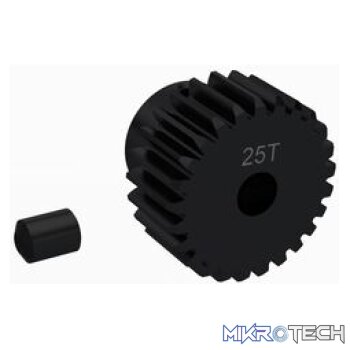Pinion Gear 25T 0.5 MOD CNC 3.2mm Bore