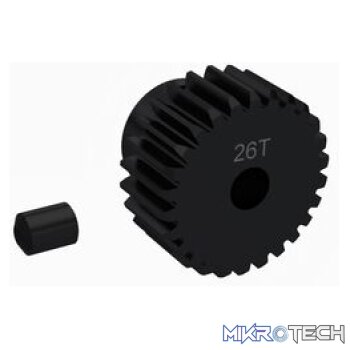 Pinion Gear 26T 0.5 MOD CNC 3.2mm Bore