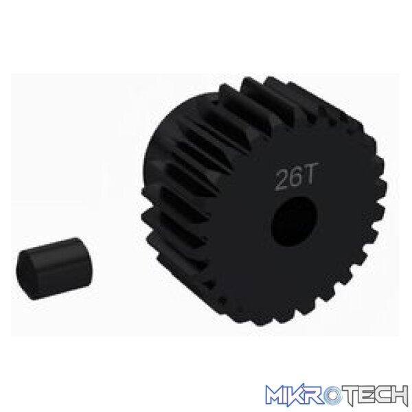 Pinion Gear 26T 0.5 MOD CNC 3.2mm Bore Pinion Gear 26T 0.5 MOD CNC 3.2mm Bore
