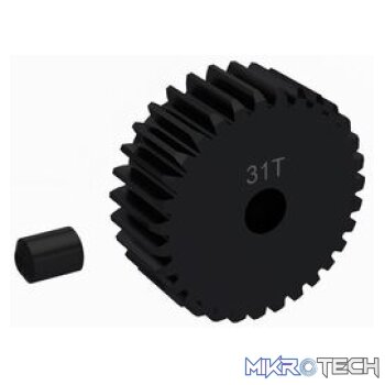 Pinion Gear 31T 0.5 MOD CNC 3.2mm Bore