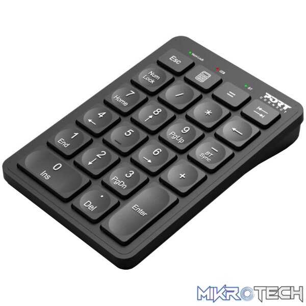 Port Connect Bluetooth Rechargeable Keypad - Image 2