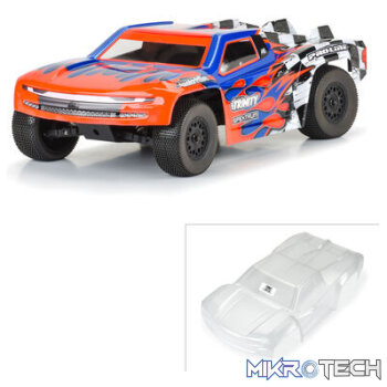 Pre-Cut Flo-Tek Sector Clear Short Course Body