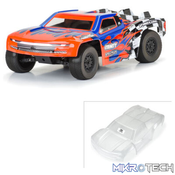 Pre-Cut Flo-Tek Sector Clear Short Course Body Pre-Cut Flo-Tek Sector Clear Short Course Body