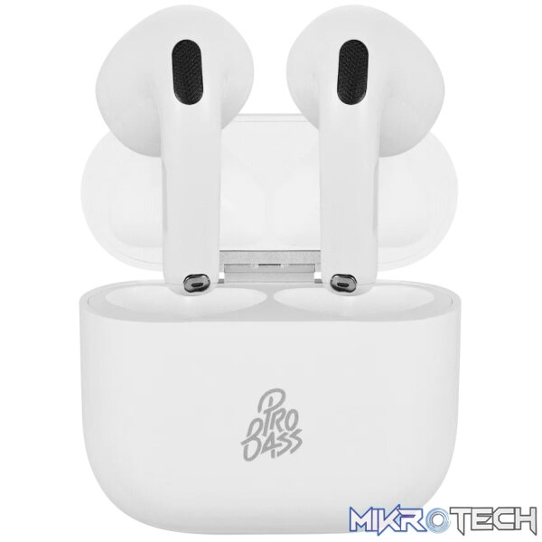 Pro Bass Air TWS Earphone - White - Image 4