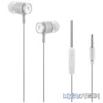 Pro Bass Catalyst series Packaged Aux earphone With Mic- Silver