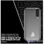 Pro Bass ChargeMax Series 20000mAh Power Bank - Image 4