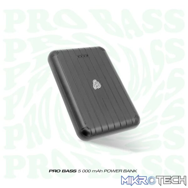 Pro Bass Engine 5000mah Series Power Bank - Black - Image 5