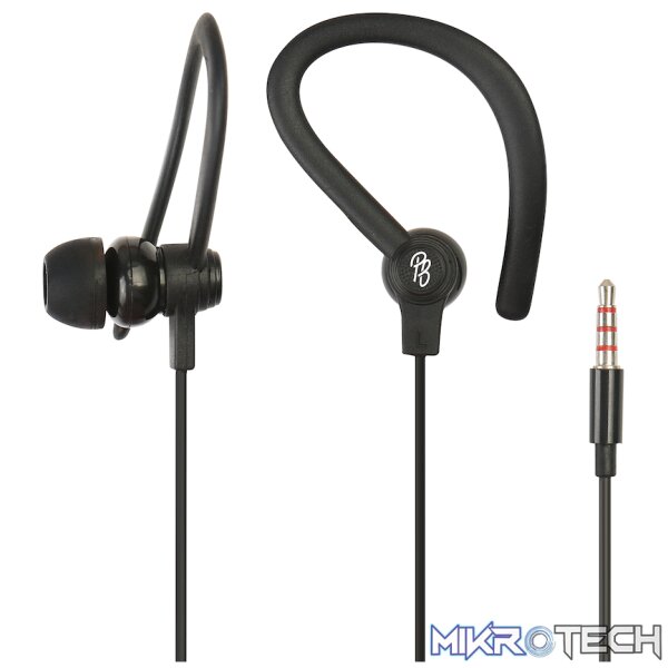 Pro Bass Fleet Series Earphones - Black Pro Bass Fleet Series Earphones - Black