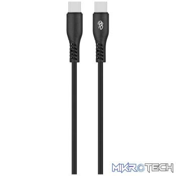 Pro Bass Fuse Series 1m Type-C to Type-C Cable - Black