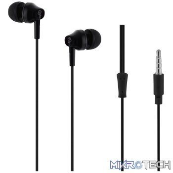 Pro Bass Genesis series Packaged Aux earphone No Microphone- Black