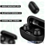 Pro Bass Nova Series TWS Earphone - Black - Image 5