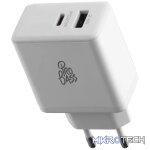 Pro Bass RapidCharge Series 32w Dual USB and Type-C Wall Charger