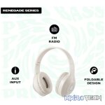 Pro Bass Renegade Series Bluetooth Headphone  - Nude - Image 4