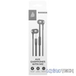 Pro Bass Swagger 2.0 Series - Boxed Auxiliary Earphone with Mic - Black
