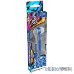 Pro Bass Swagger 2.0 Series - Boxed Auxiliary Earphone with Mic - Blue - Image 2