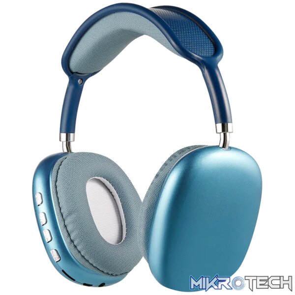 Pro Bass Urban Groove Series Bluetooth Headphones - Blue Pro Bass Urban Groove Series Bluetooth Headphones - Blue