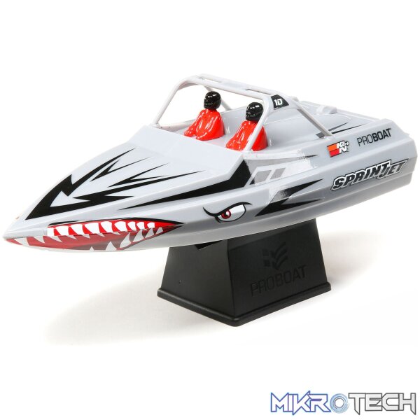 Pro Boat Sprintjet 9" Self-Righting Deep-V Jet Boat Brushed RTR Pro Boat Sprintjet 9" Self-Righting Deep-V Jet Boat Brushed RTR