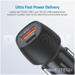 Pro Go PD20 20W USB-C PD 3A Dual USB Travel Car Charger - Image 4
