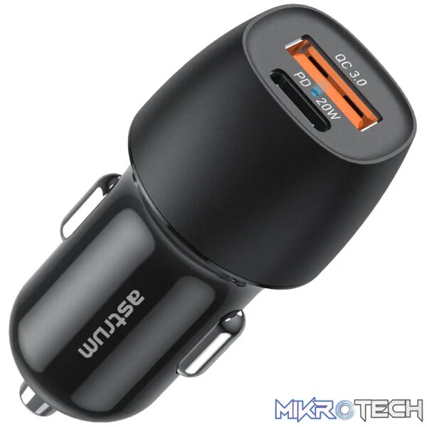 Pro Go PD20 USB-C PD20W Dual USB Travel Car Charger - Image 2
