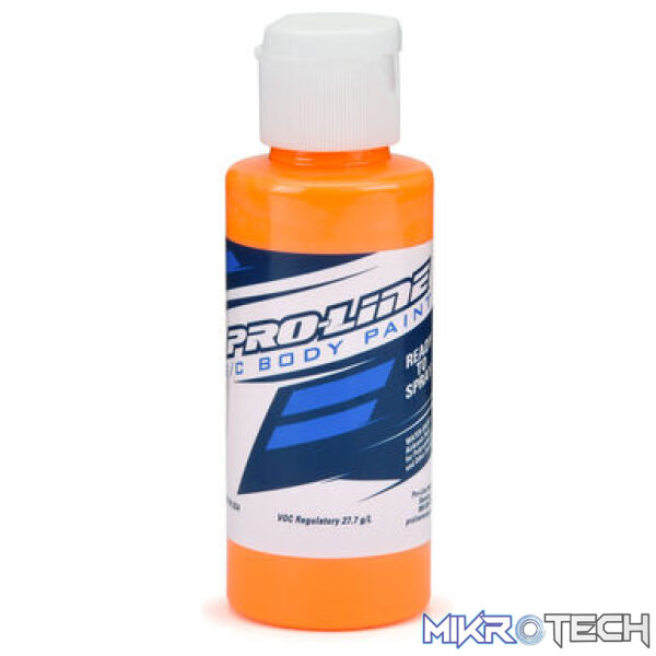 Pro-Line RC Body Paint - Fluorescent Tangerine (60ml) Pro-Line RC Body Paint - Fluorescent Tangerine (60ml)