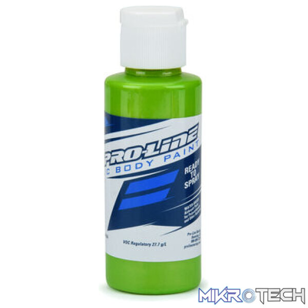 Pro-Line RC Body Paint - Pearl Lime Green (60ml) Pro-Line RC Body Paint - Pearl Lime Green (60ml)