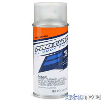 Pro-Line RC Body Spray Paint - Candy Orange (127g)