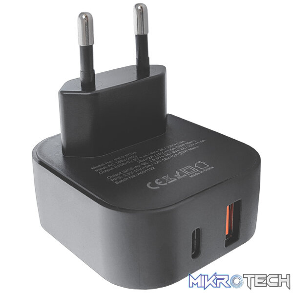 Pro PD35 PD33W Dual USB Travel Wall Charger - Image 3