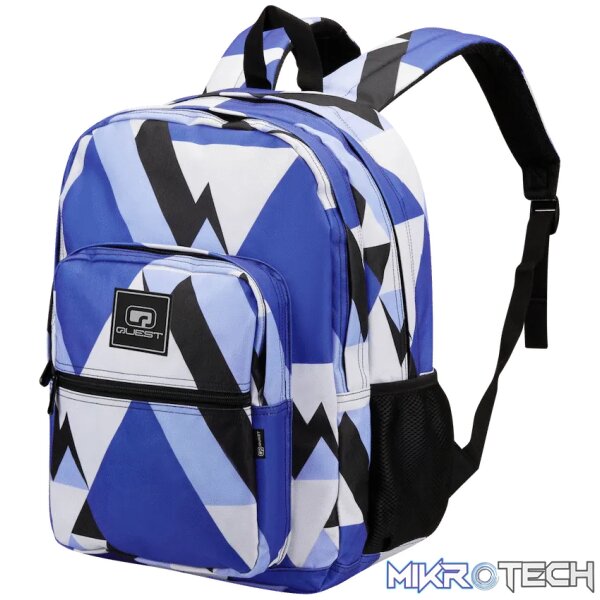 Quest Bobby 27l Backpack - Geo Blue Quest Bobby 27l Backpack - Geo Blue