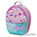 Quest Cupcake 3D EVA Lunch Bag - Pink - Image 2