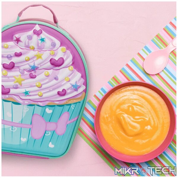 Quest Cupcake 3D EVA Lunch Bag - Pink - Image 5
