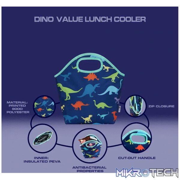 Quest Dino Value Lunch Cooler - Navy - Image 8