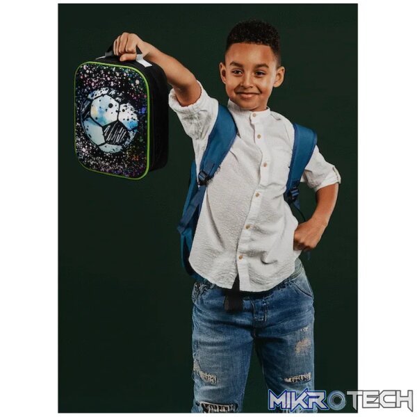 Quest Footy 3D EVA Lunch Bag - Black - Image 6