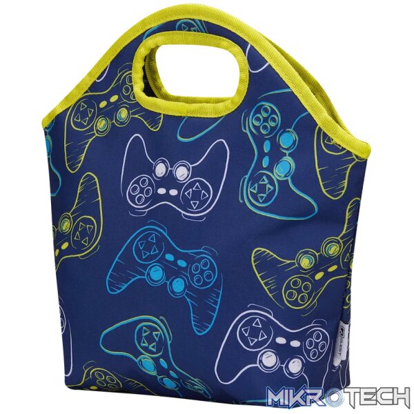 Quest Game on Value Lunch Cooler - Navy - Image 3