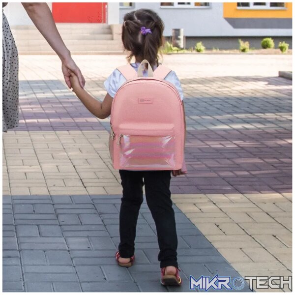 Quest Glitzy Backpack Pink - Image 5