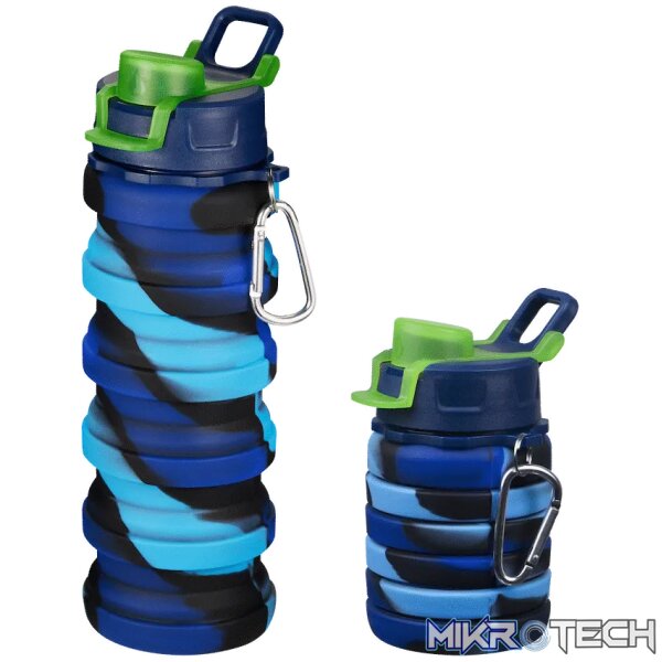 Quest Hydro-Pop Bottle 500ml - Multi Blue Quest Hydro-Pop Bottle 500ml - Multi Blue