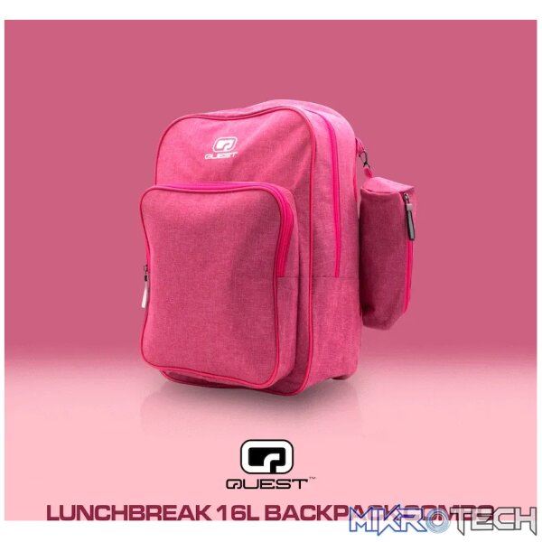 Quest Lunchbreak 16l Backpack Combo - Pink - Image 7