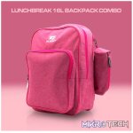 Quest Lunchbreak 16l Backpack Combo - Pink - Image 9