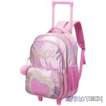 Quest Mirror-Glitz Trolley Backpack - Pink
