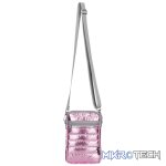 Quest Puffer Cross Body Bag - Pink - Image 2