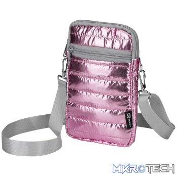 Quest Puffer Cross Body Bag - Pink